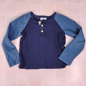 EGG Long Sleeve Blue Shirt